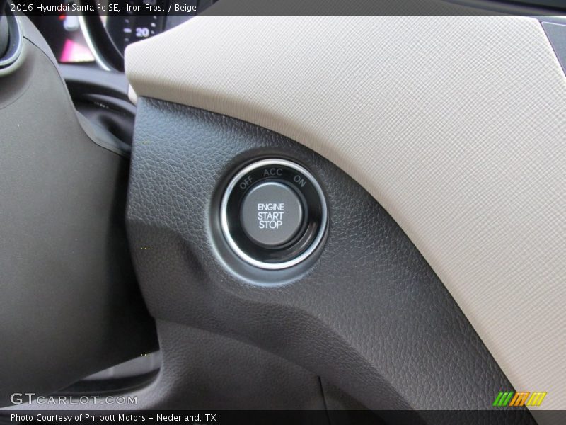Iron Frost / Beige 2016 Hyundai Santa Fe SE