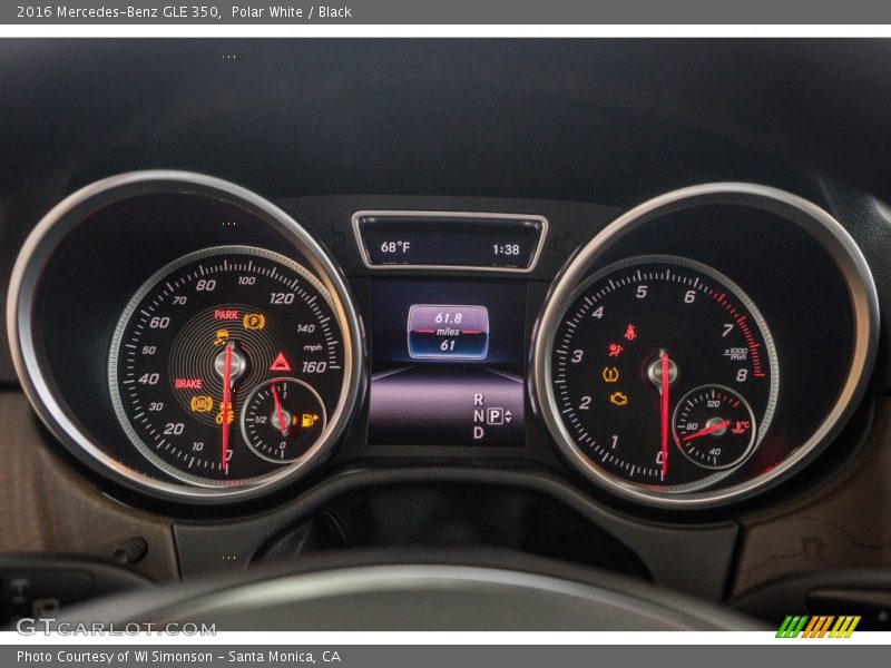 Polar White / Black 2016 Mercedes-Benz GLE 350