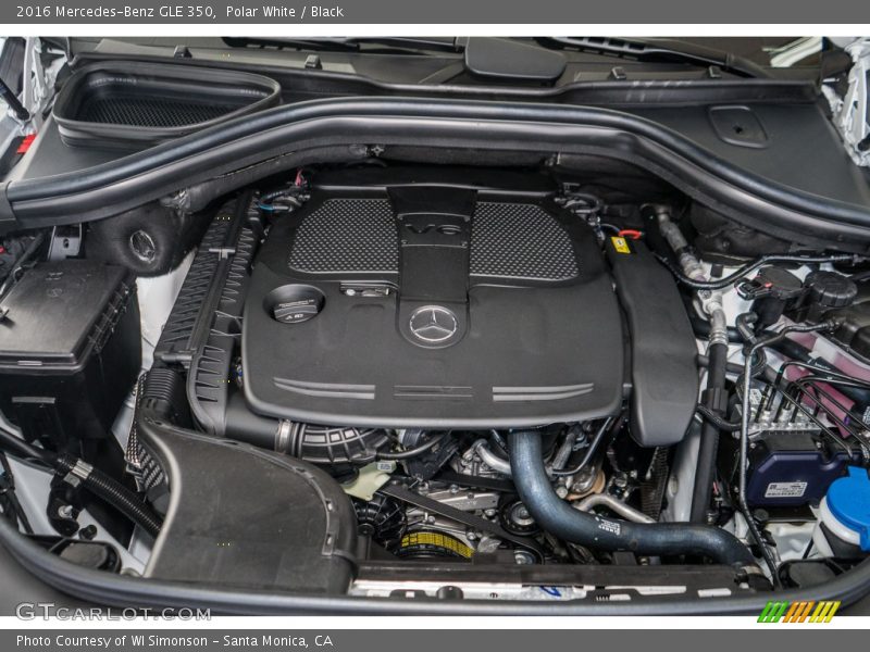 Polar White / Black 2016 Mercedes-Benz GLE 350