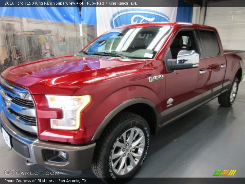 Ruby Red / King Ranch Java 2016 Ford F150 King Ranch SuperCrew 4x4