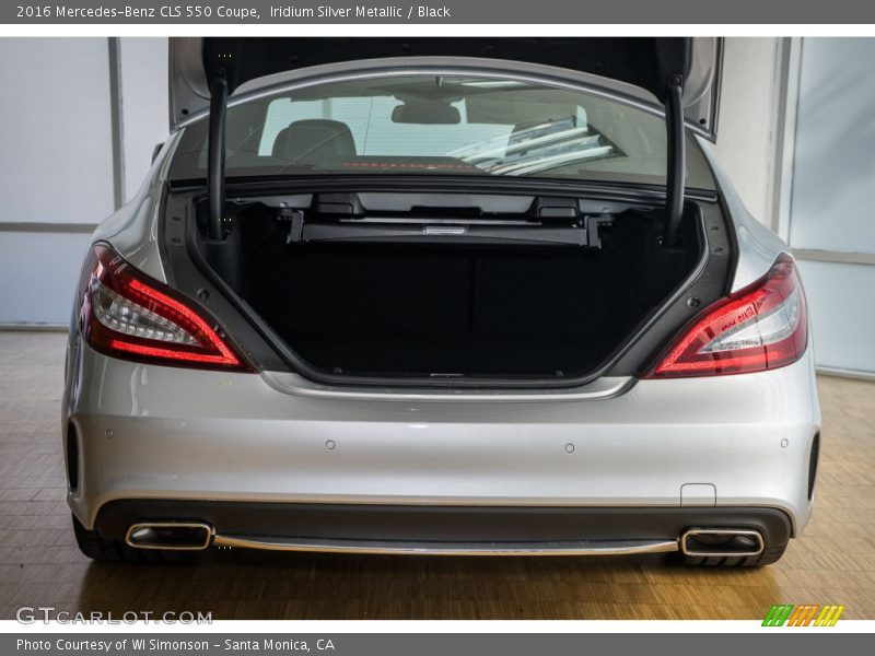 Iridium Silver Metallic / Black 2016 Mercedes-Benz CLS 550 Coupe