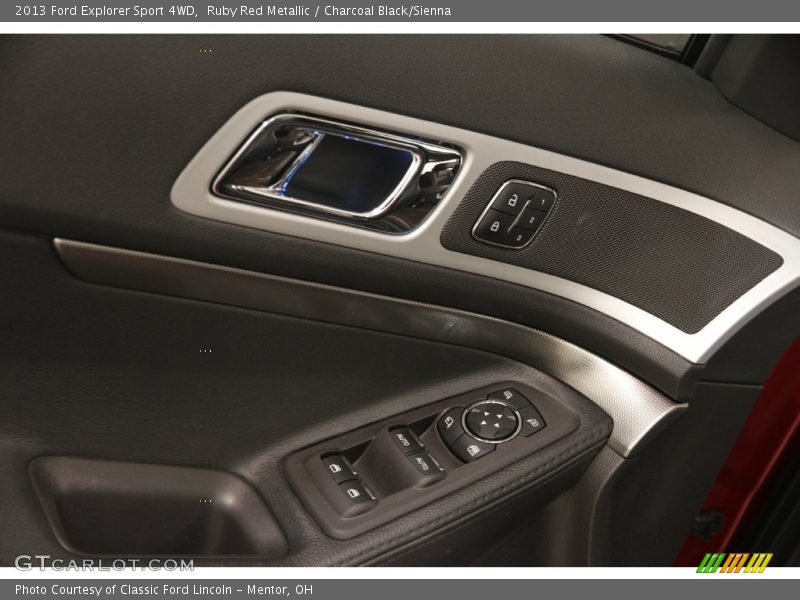 Ruby Red Metallic / Charcoal Black/Sienna 2013 Ford Explorer Sport 4WD