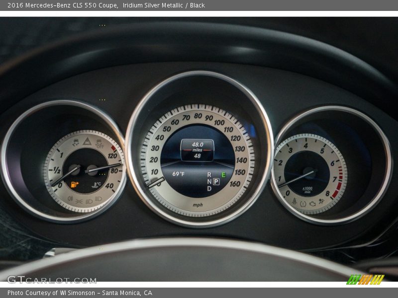  2016 CLS 550 Coupe 550 Coupe Gauges