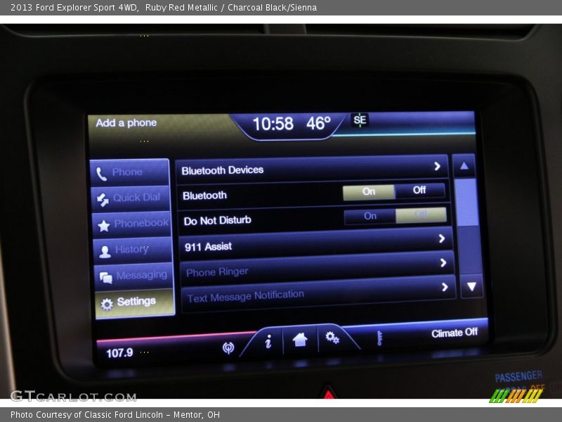 Ruby Red Metallic / Charcoal Black/Sienna 2013 Ford Explorer Sport 4WD