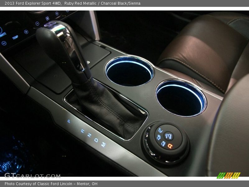 Ruby Red Metallic / Charcoal Black/Sienna 2013 Ford Explorer Sport 4WD