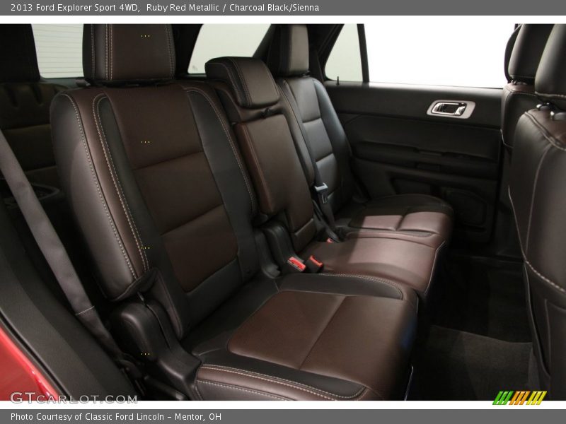 Ruby Red Metallic / Charcoal Black/Sienna 2013 Ford Explorer Sport 4WD