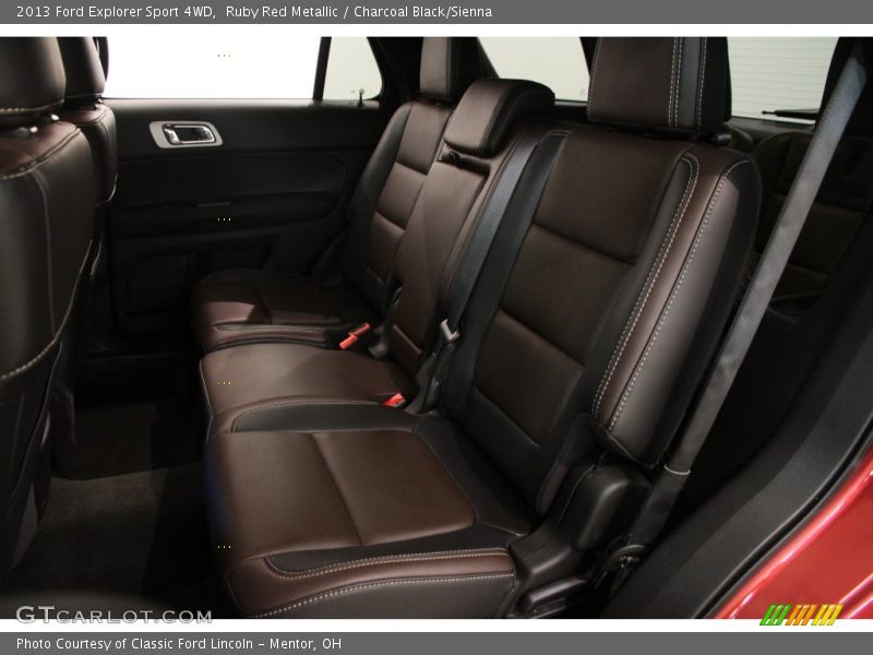 Ruby Red Metallic / Charcoal Black/Sienna 2013 Ford Explorer Sport 4WD