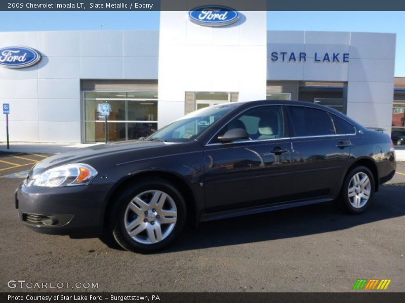 Slate Metallic / Ebony 2009 Chevrolet Impala LT