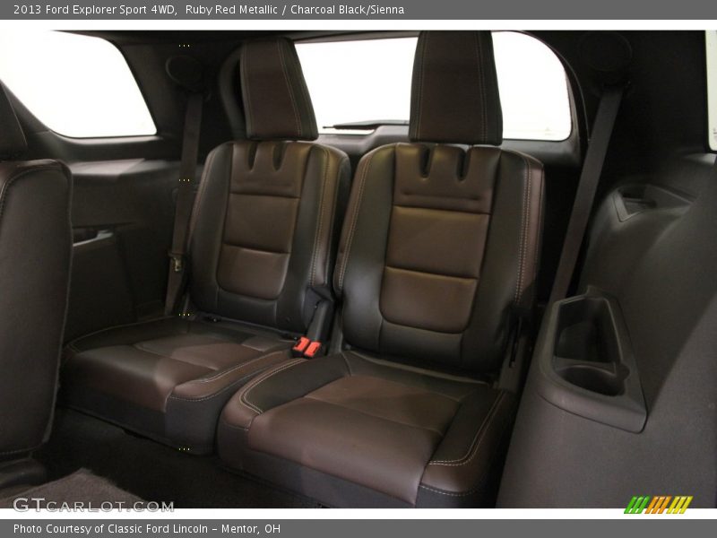 Ruby Red Metallic / Charcoal Black/Sienna 2013 Ford Explorer Sport 4WD