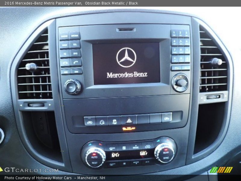 Obsidian Black Metallic / Black 2016 Mercedes-Benz Metris Passenger Van