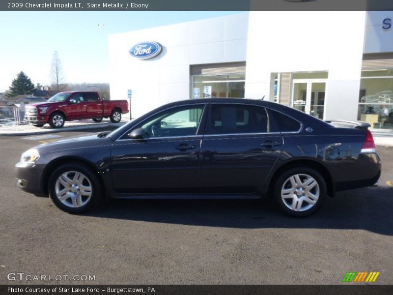 Slate Metallic / Ebony 2009 Chevrolet Impala LT