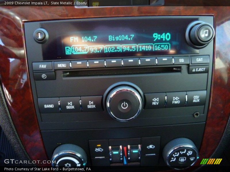 Slate Metallic / Ebony 2009 Chevrolet Impala LT