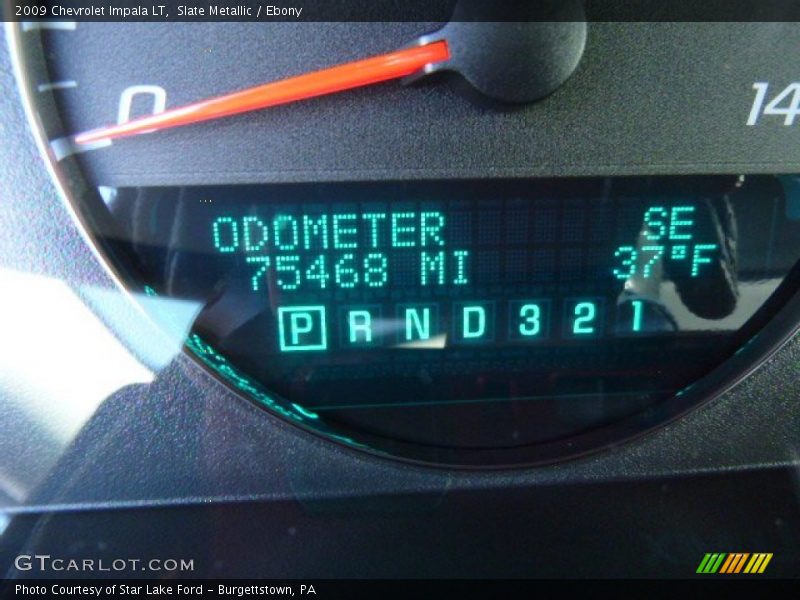Slate Metallic / Ebony 2009 Chevrolet Impala LT