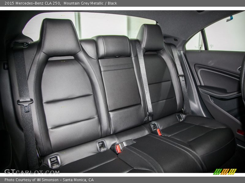 Mountain Grey Metallic / Black 2015 Mercedes-Benz CLA 250