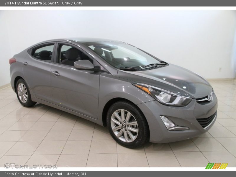 Gray / Gray 2014 Hyundai Elantra SE Sedan