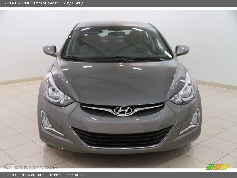Gray / Gray 2014 Hyundai Elantra SE Sedan