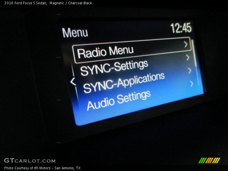 Magnetic / Charcoal Black 2016 Ford Focus S Sedan