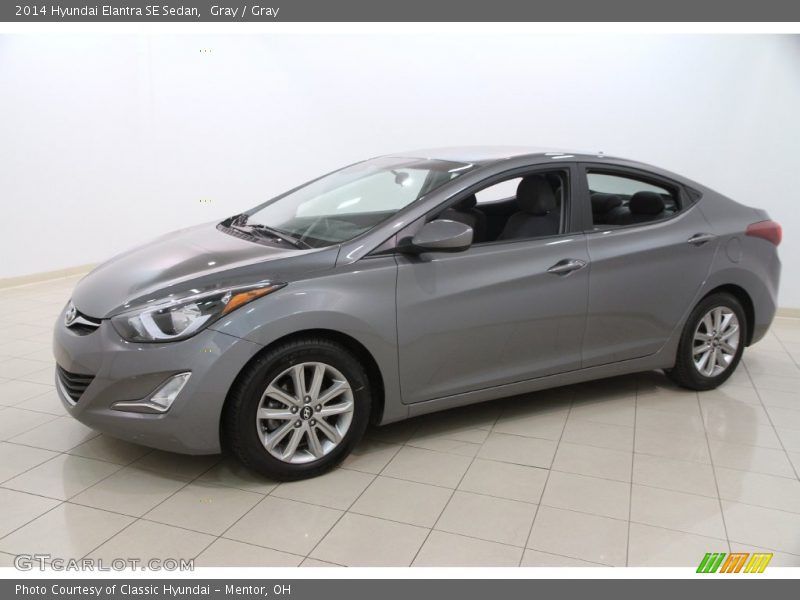 Gray / Gray 2014 Hyundai Elantra SE Sedan