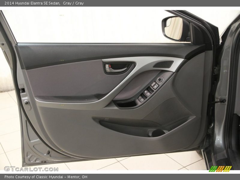 Gray / Gray 2014 Hyundai Elantra SE Sedan