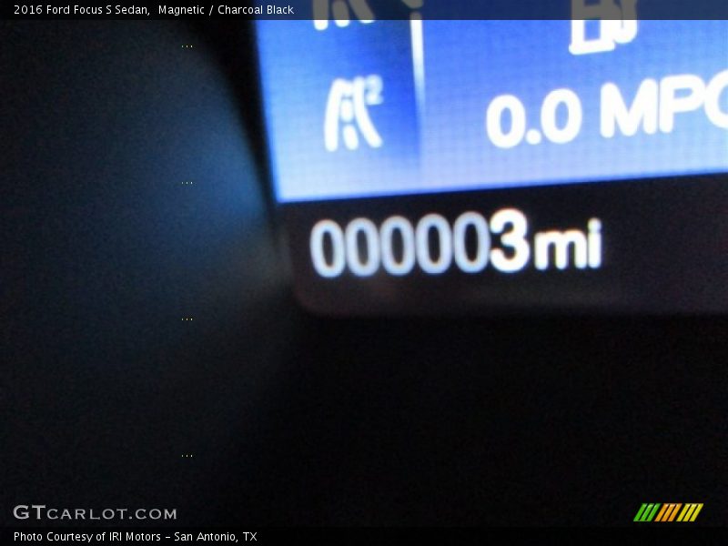 Magnetic / Charcoal Black 2016 Ford Focus S Sedan