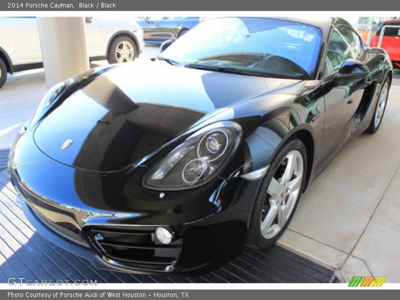 Black / Black 2014 Porsche Cayman