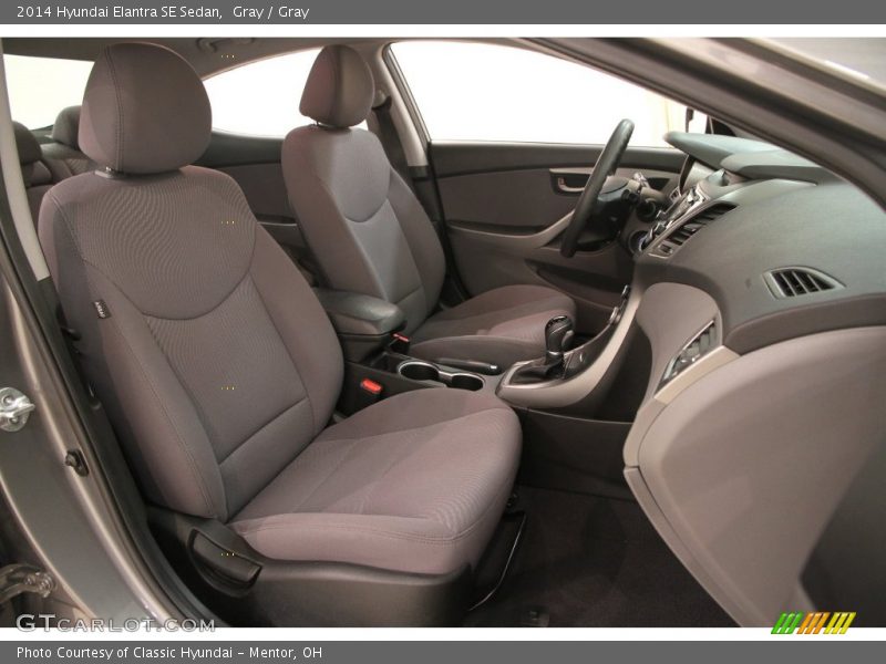 Gray / Gray 2014 Hyundai Elantra SE Sedan
