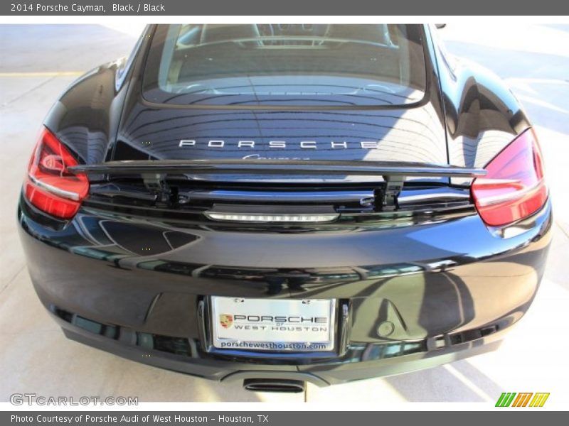 Black / Black 2014 Porsche Cayman