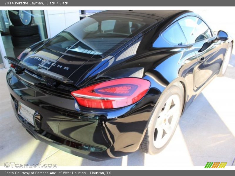 Black / Black 2014 Porsche Cayman
