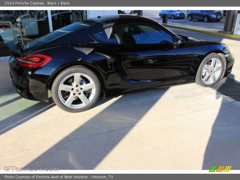 Black / Black 2014 Porsche Cayman