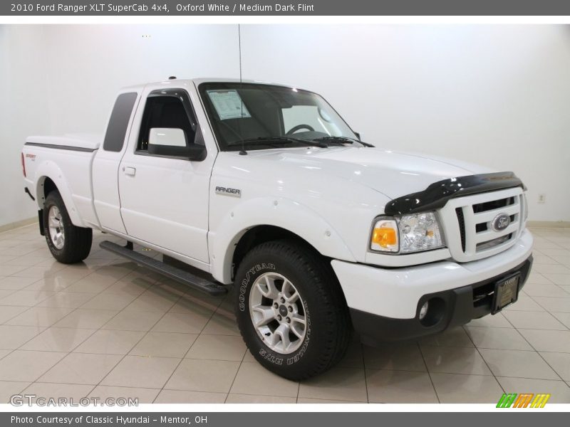 Oxford White / Medium Dark Flint 2010 Ford Ranger XLT SuperCab 4x4