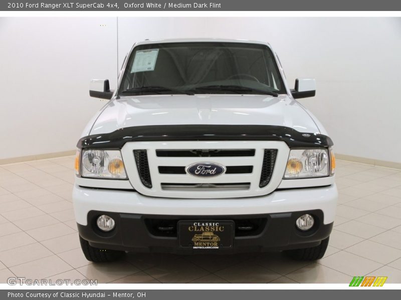 Oxford White / Medium Dark Flint 2010 Ford Ranger XLT SuperCab 4x4