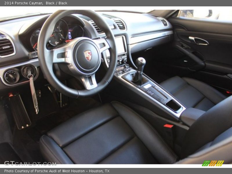 Black / Black 2014 Porsche Cayman