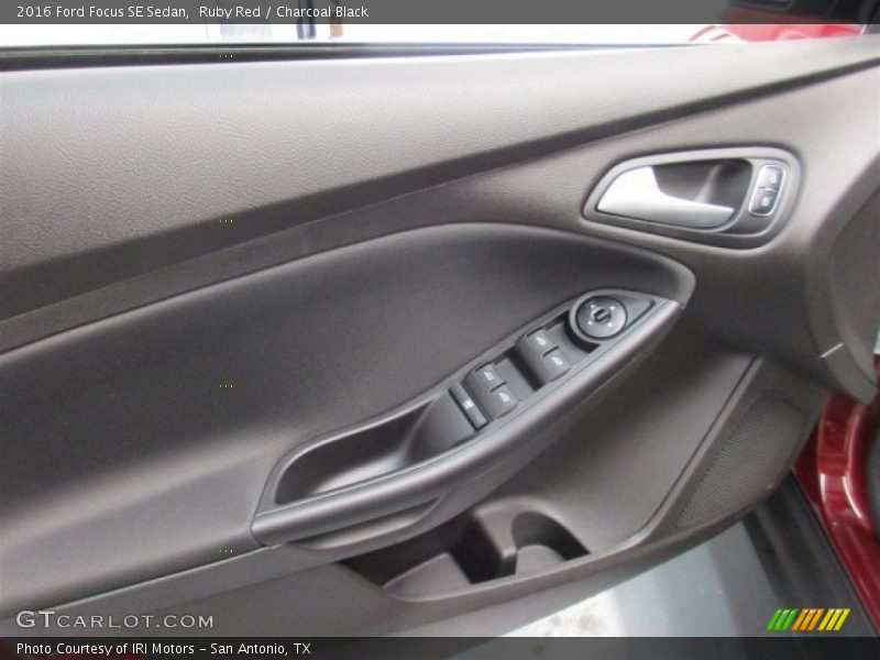 Ruby Red / Charcoal Black 2016 Ford Focus SE Sedan