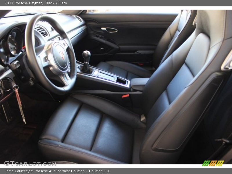 Black / Black 2014 Porsche Cayman