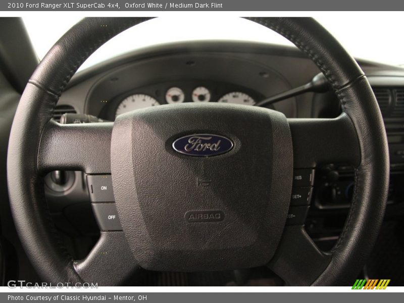 Oxford White / Medium Dark Flint 2010 Ford Ranger XLT SuperCab 4x4