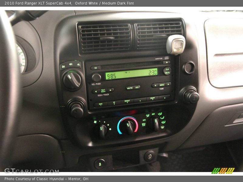 Oxford White / Medium Dark Flint 2010 Ford Ranger XLT SuperCab 4x4