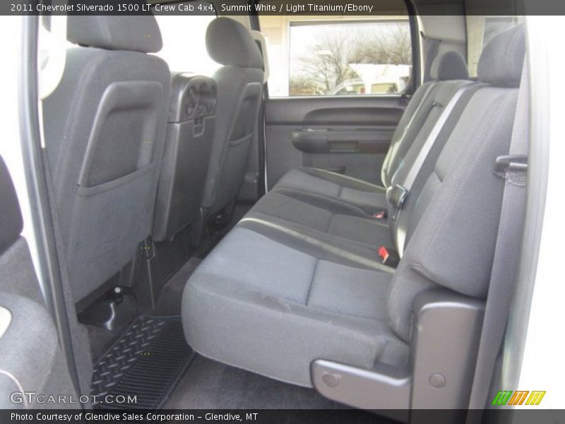 Summit White / Light Titanium/Ebony 2011 Chevrolet Silverado 1500 LT Crew Cab 4x4