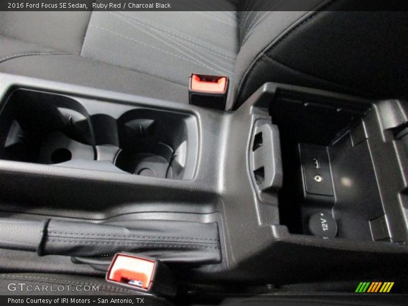 Ruby Red / Charcoal Black 2016 Ford Focus SE Sedan