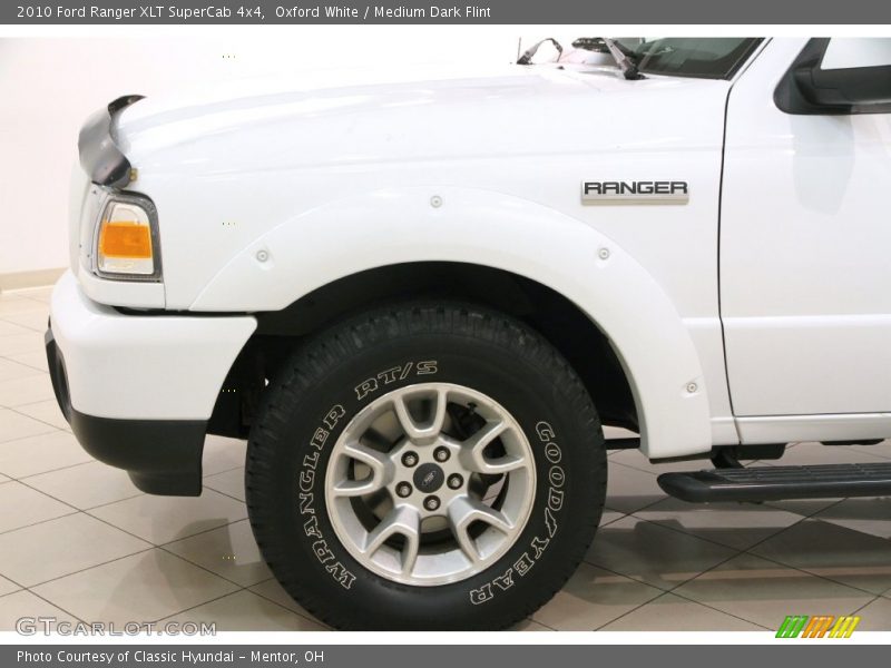 Oxford White / Medium Dark Flint 2010 Ford Ranger XLT SuperCab 4x4