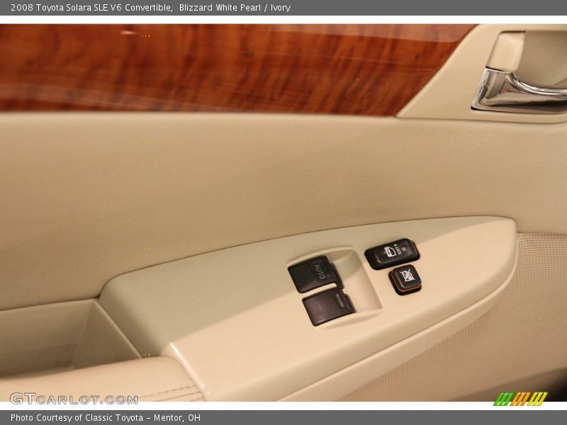 Blizzard White Pearl / Ivory 2008 Toyota Solara SLE V6 Convertible