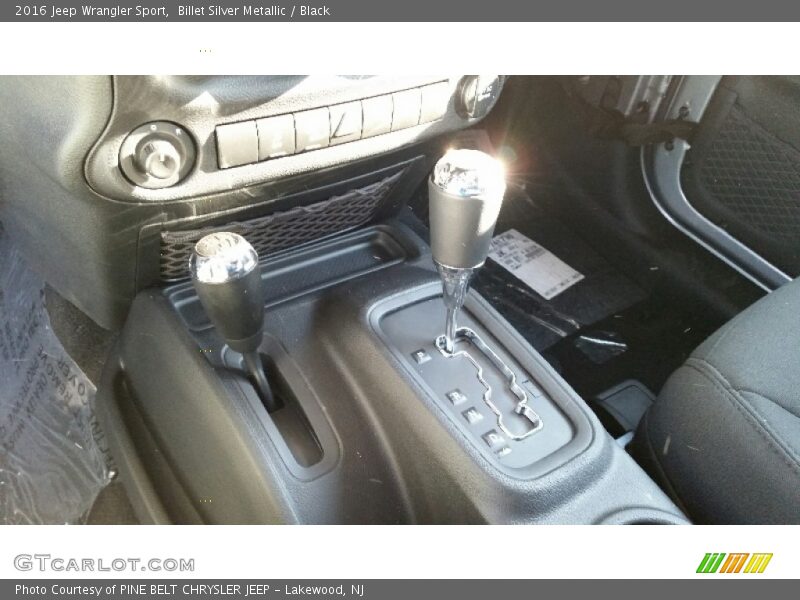 Billet Silver Metallic / Black 2016 Jeep Wrangler Sport