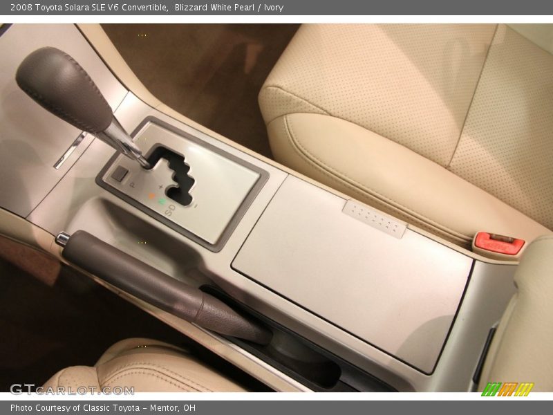Blizzard White Pearl / Ivory 2008 Toyota Solara SLE V6 Convertible