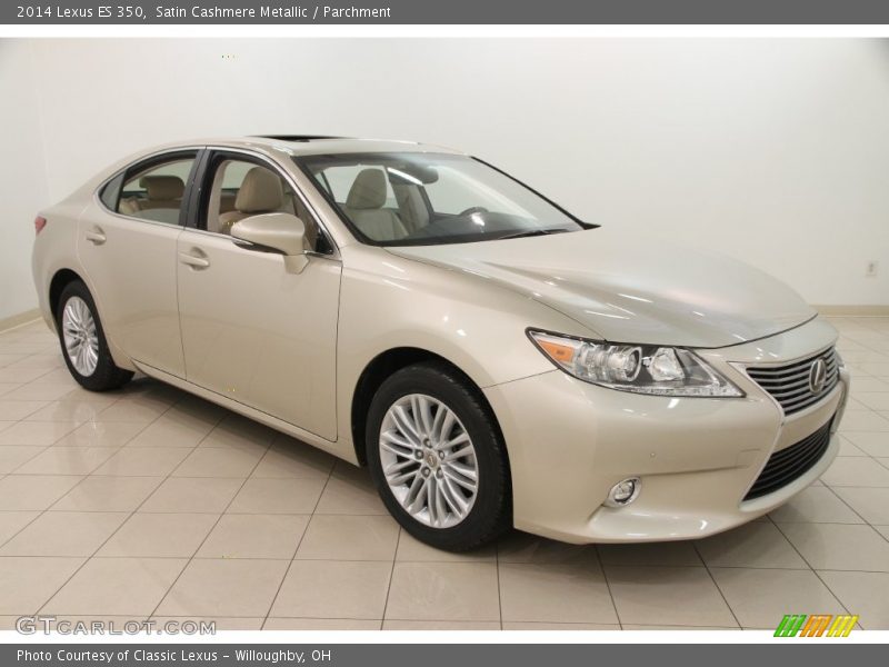 Satin Cashmere Metallic / Parchment 2014 Lexus ES 350