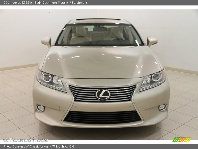Satin Cashmere Metallic / Parchment 2014 Lexus ES 350