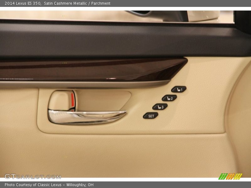 Satin Cashmere Metallic / Parchment 2014 Lexus ES 350