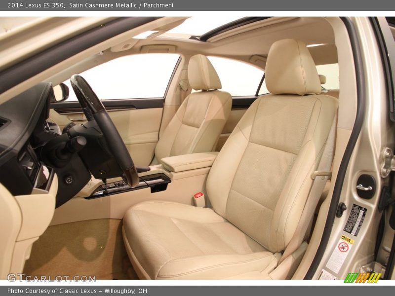 Satin Cashmere Metallic / Parchment 2014 Lexus ES 350