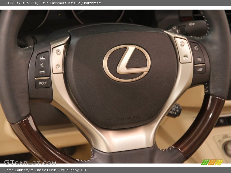 Satin Cashmere Metallic / Parchment 2014 Lexus ES 350