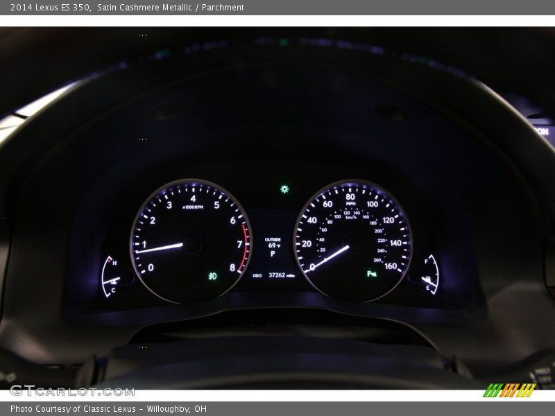 Satin Cashmere Metallic / Parchment 2014 Lexus ES 350