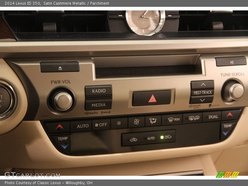 Satin Cashmere Metallic / Parchment 2014 Lexus ES 350