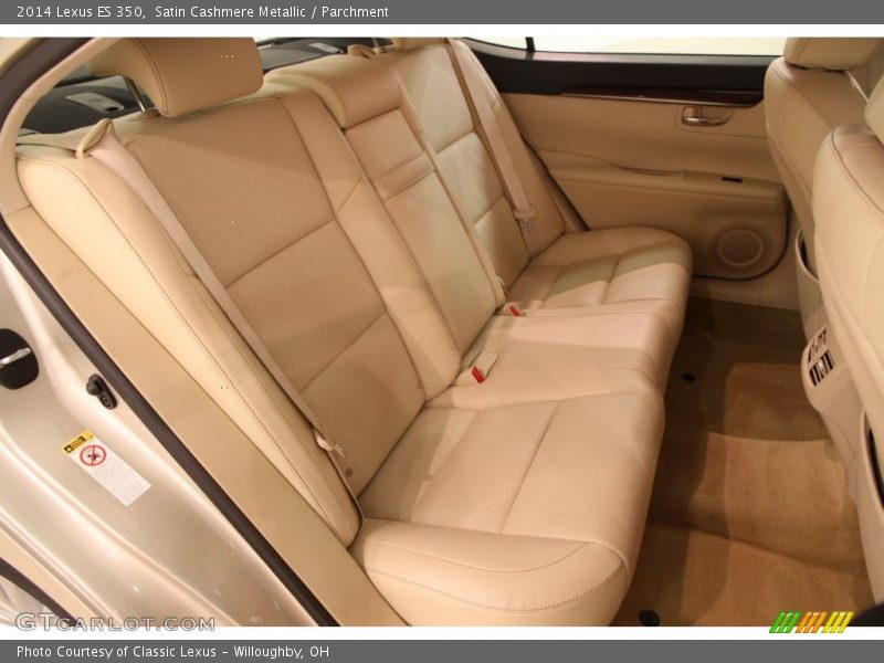 Satin Cashmere Metallic / Parchment 2014 Lexus ES 350